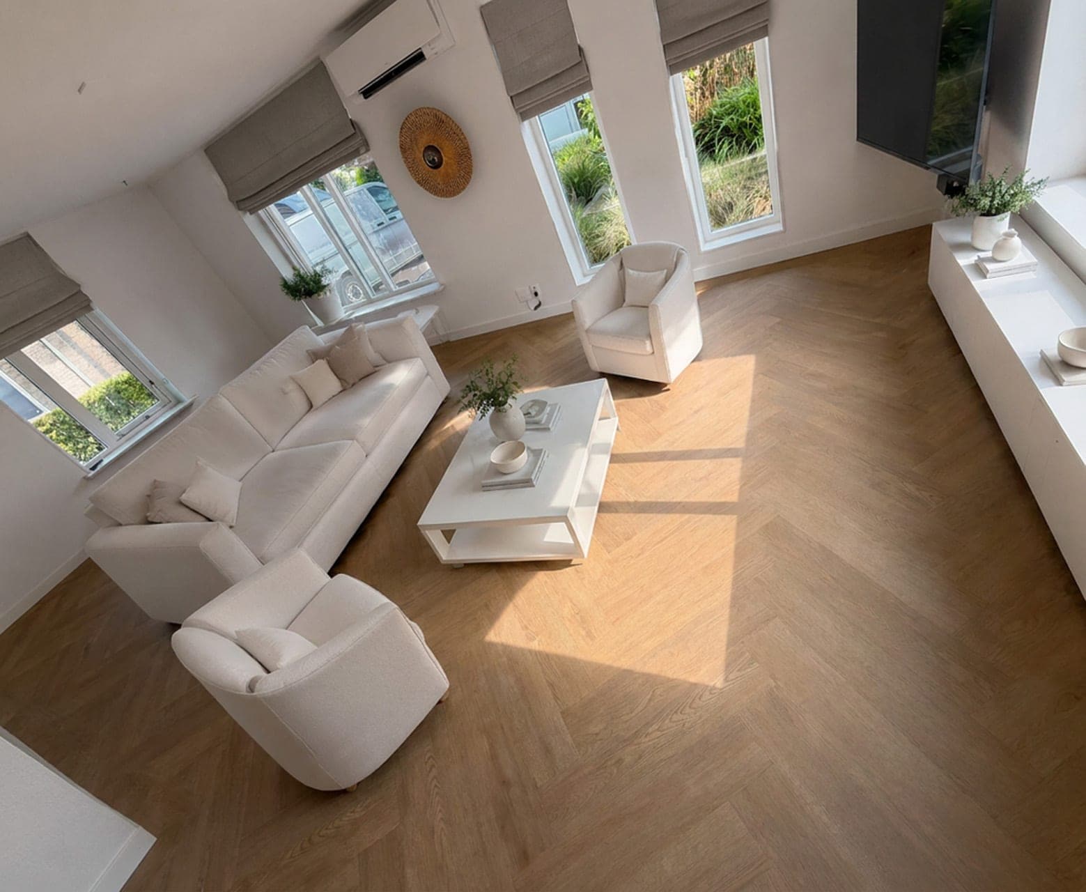 Signature PVC Visgraat Sundsvall Oak in Drachten