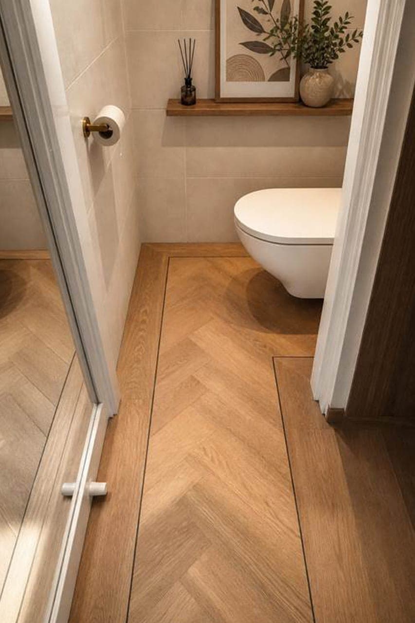 Superior Lijm PVC Borneo Visgraat in Giethoorn