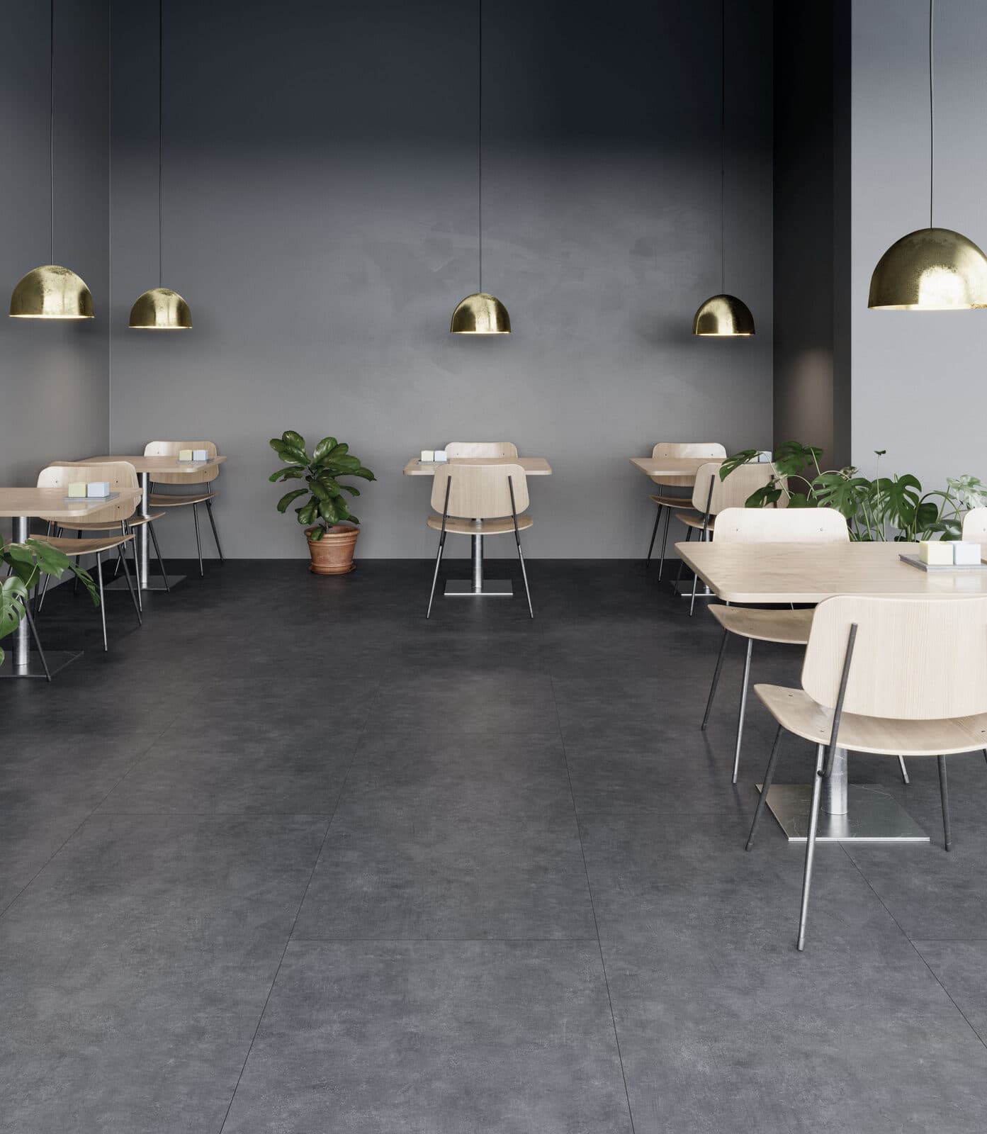 Top-line Laminaat Calcestruzzo nero 1184x601x8mm 4V