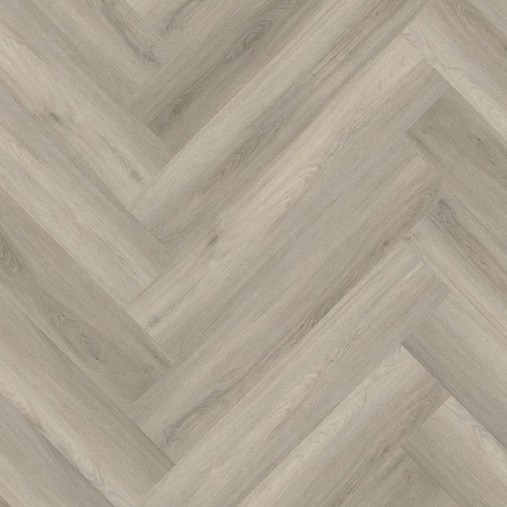 Floorlife Yup Herringbone Paddington grey klik pvc 600x150x7mm 0,55 (met geïntegreerde ondervloer 10DB)