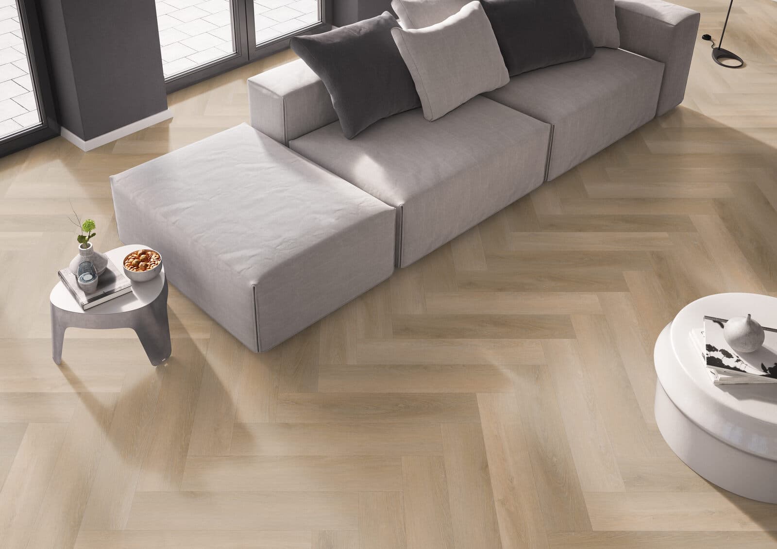 Attico visgraat XL 81 Rigid Click 750x150x7mm 0,55 (met geïntegreerde ondervloer 10DB)