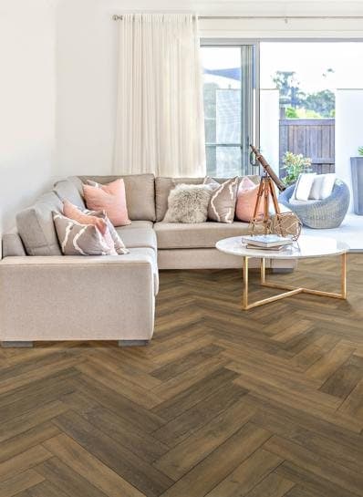 City visgraat Pluto Natural klik PVC 615x123x5mm 0,55 (met geïntegreerde ondervloer geen 10DB)