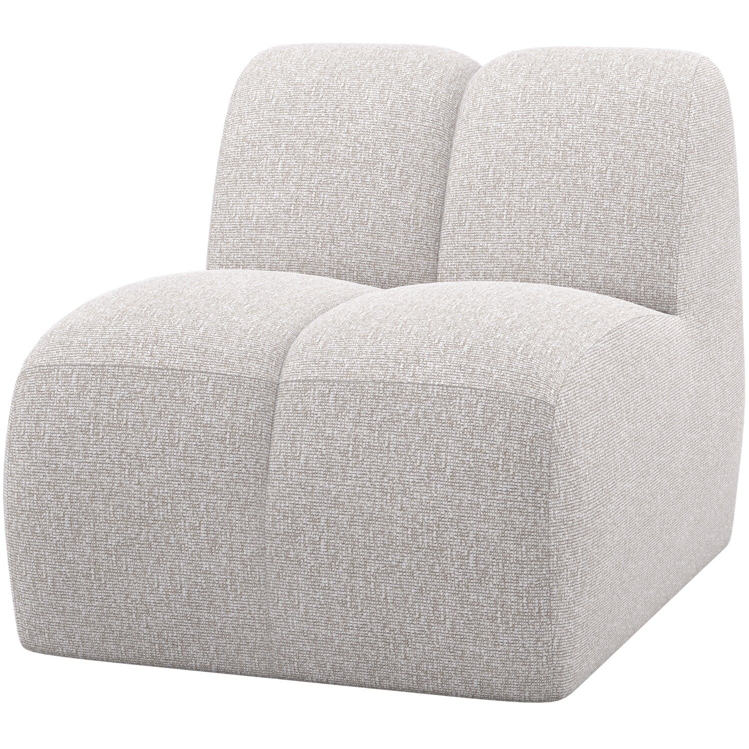 Mojo 1-zits element boucle ecru melange
