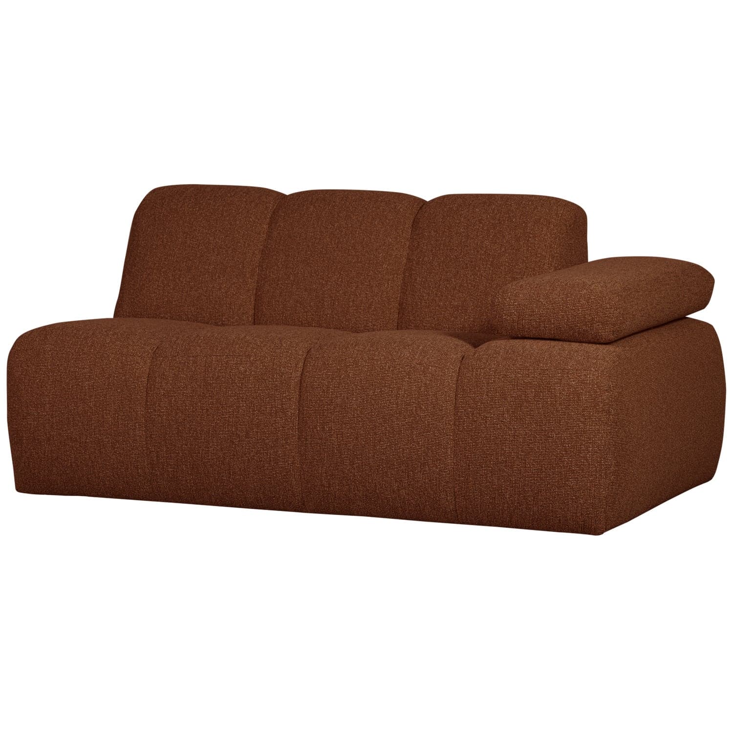 Mojo 1,5-zits element arm rechts boucle roestbruin melange