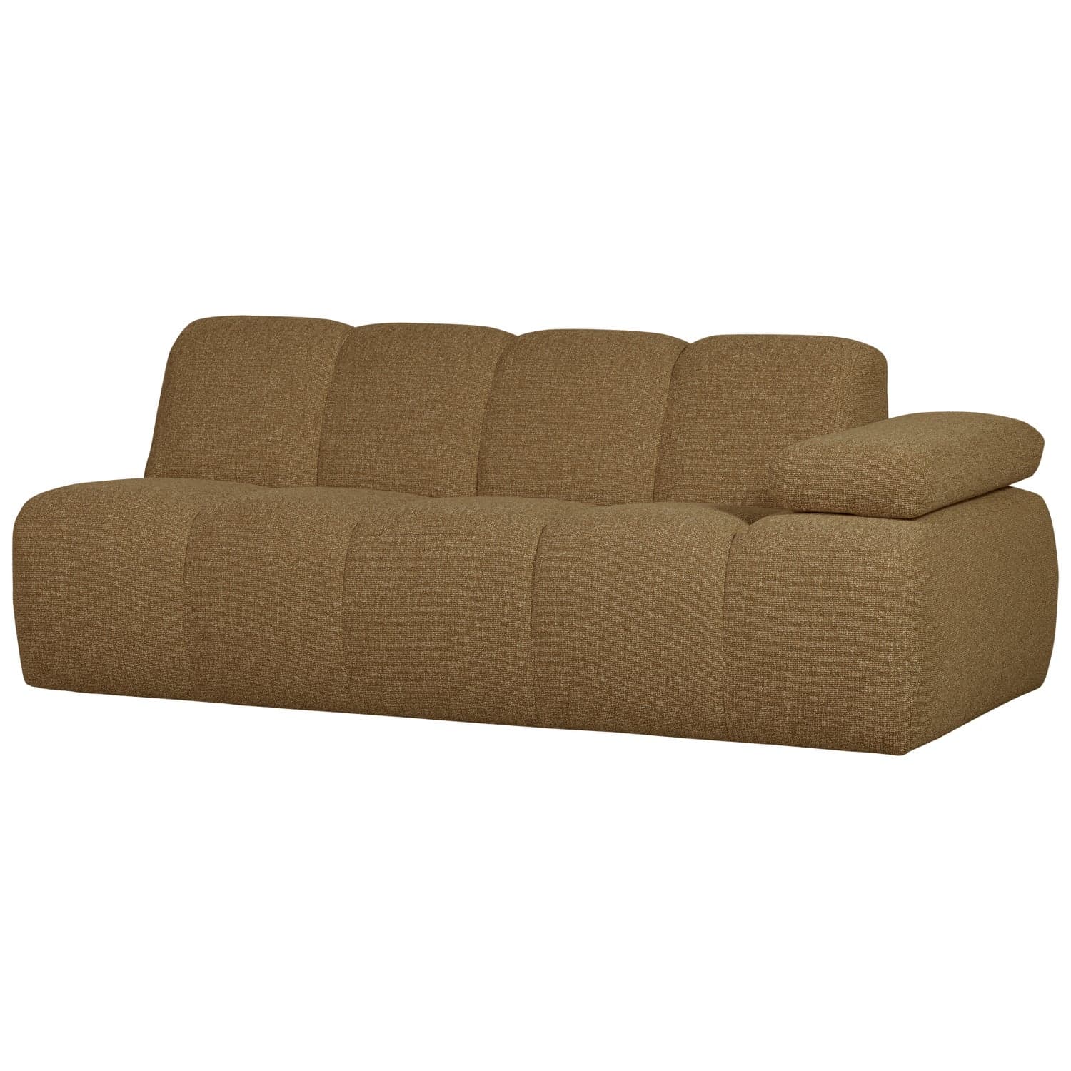 Mojo 2-zits element arm rechts boucle geel/bruin melange