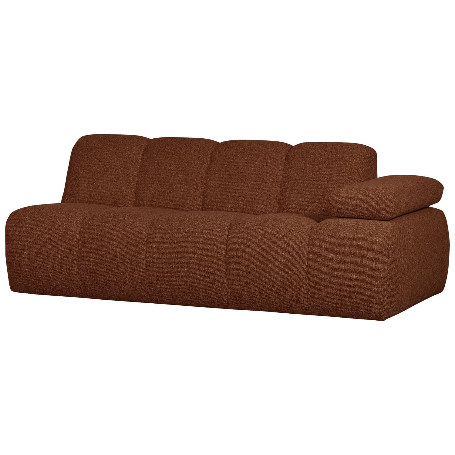 Mojo 2-zits element arm rechts boucle roestbruin melange