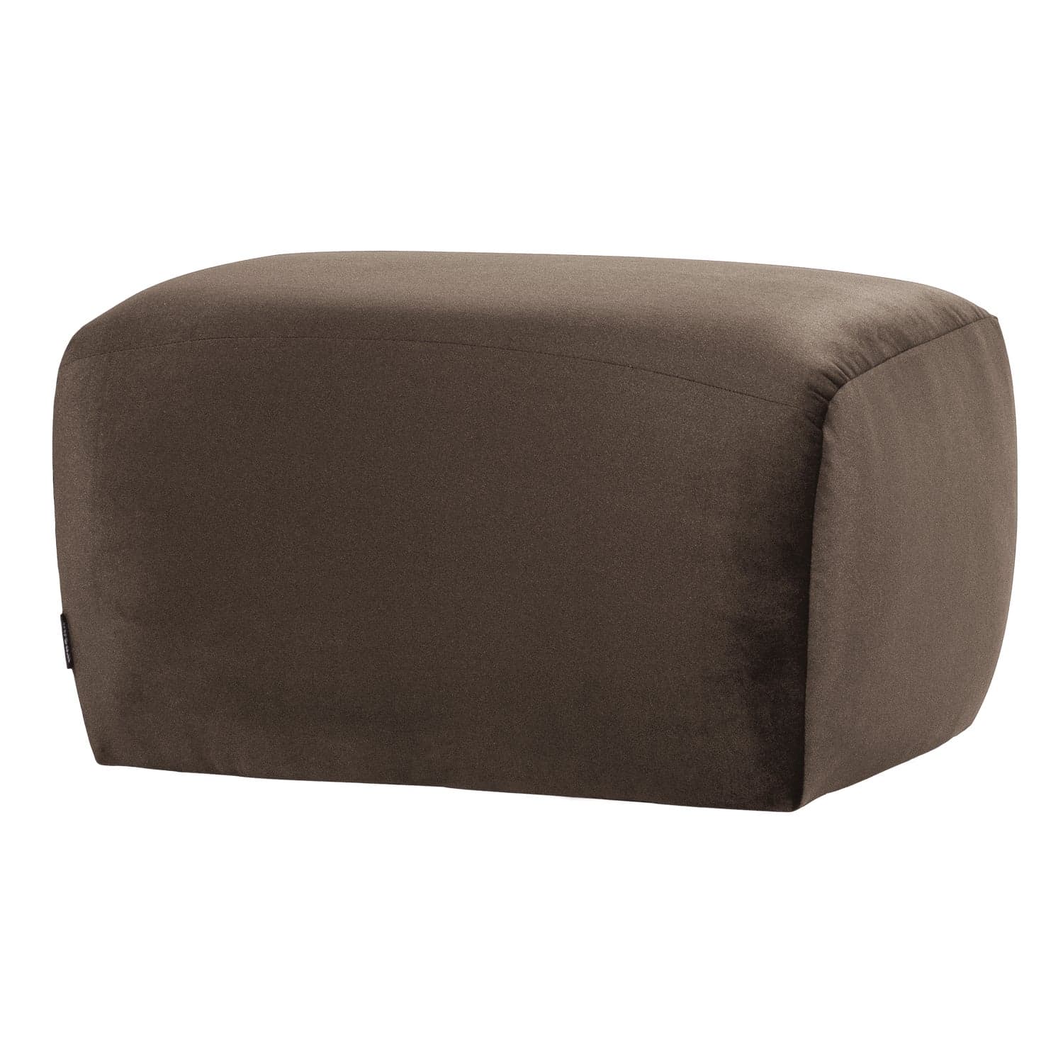 Mojo base poef velvet bruin [fsc]