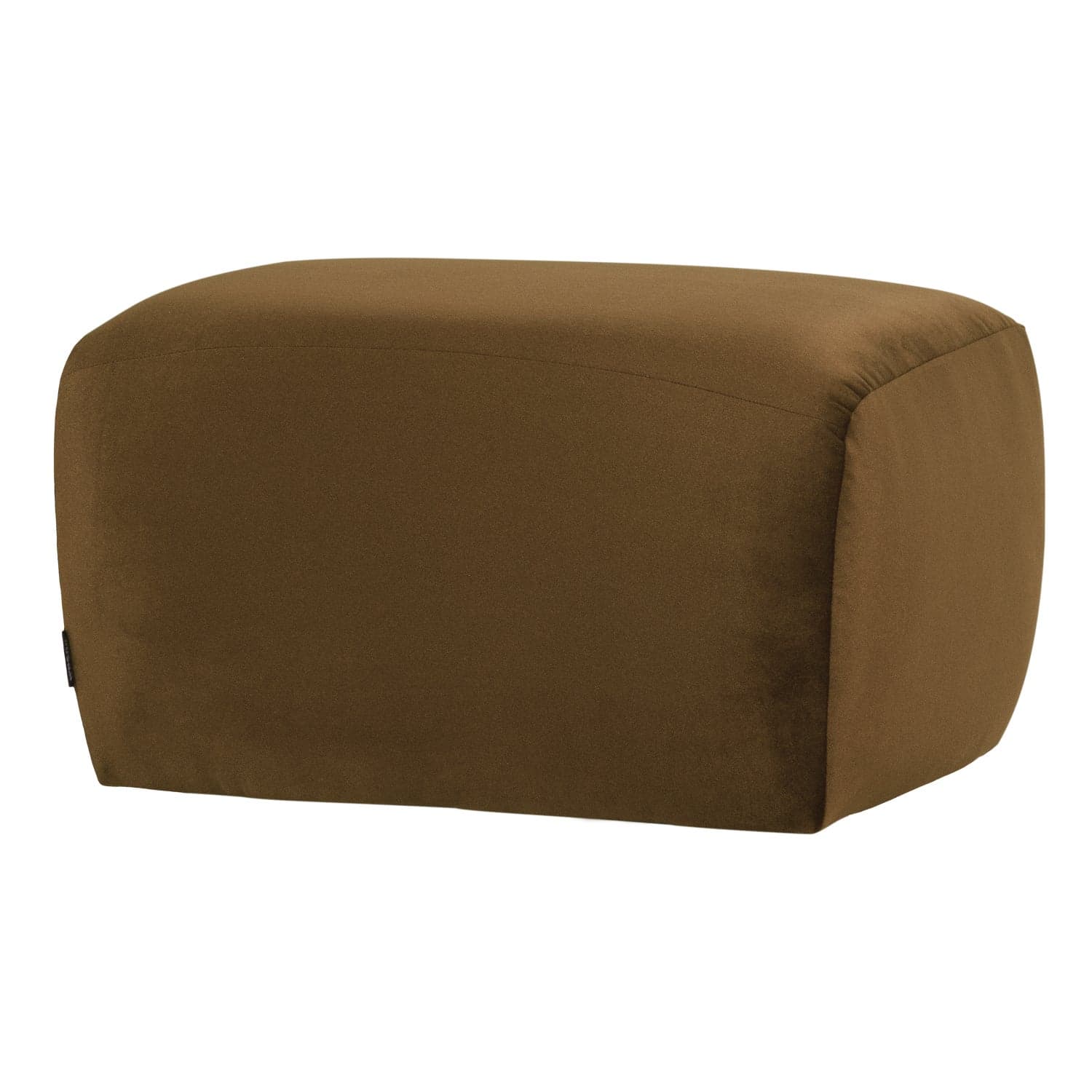 Mojo base poef velvet honinggeel [fsc]