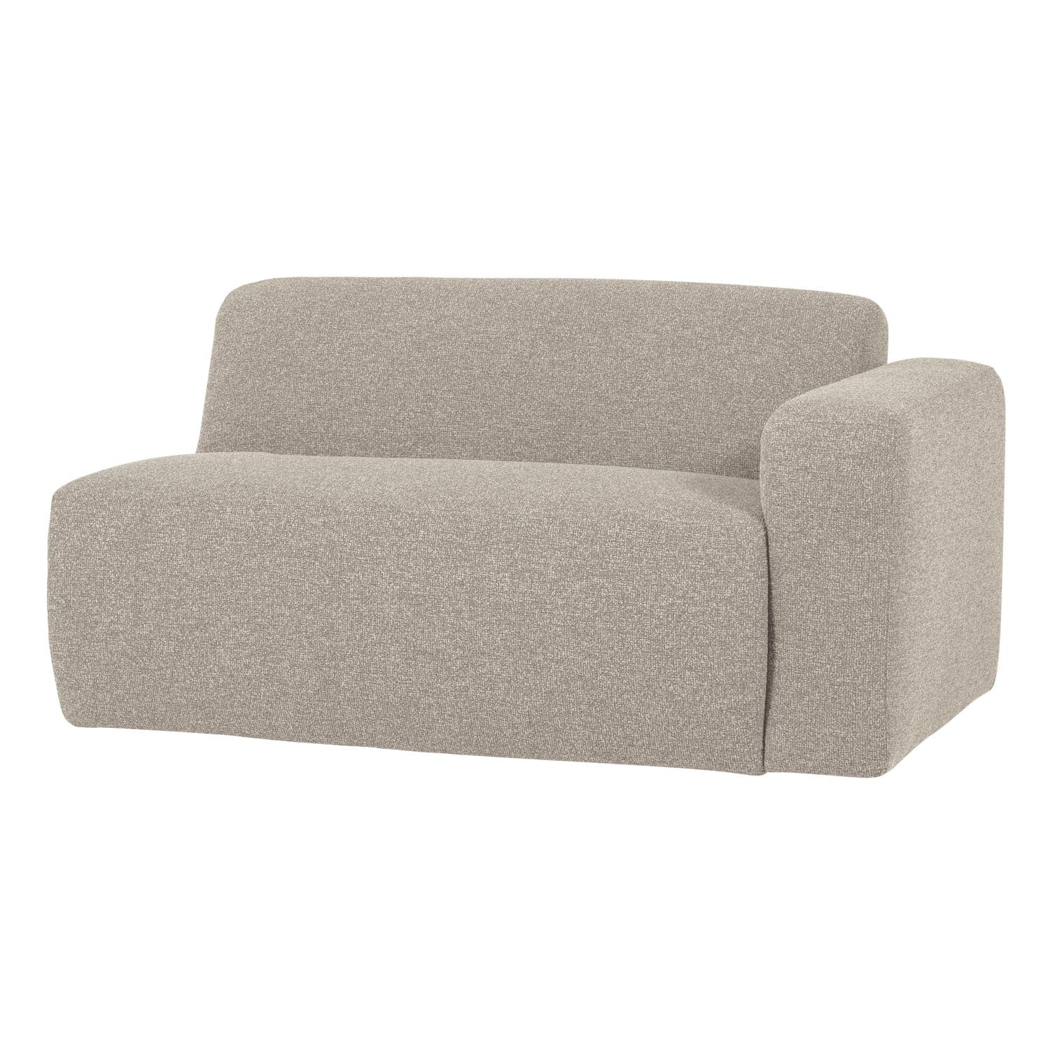 Mojo base 1,5-zits element arm rechts boucle beige [fsc]