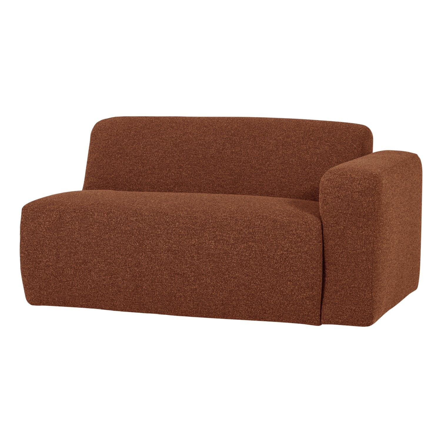 Mojo base 1,5-zits element arm rechts boucle roestbruin[fsc]
