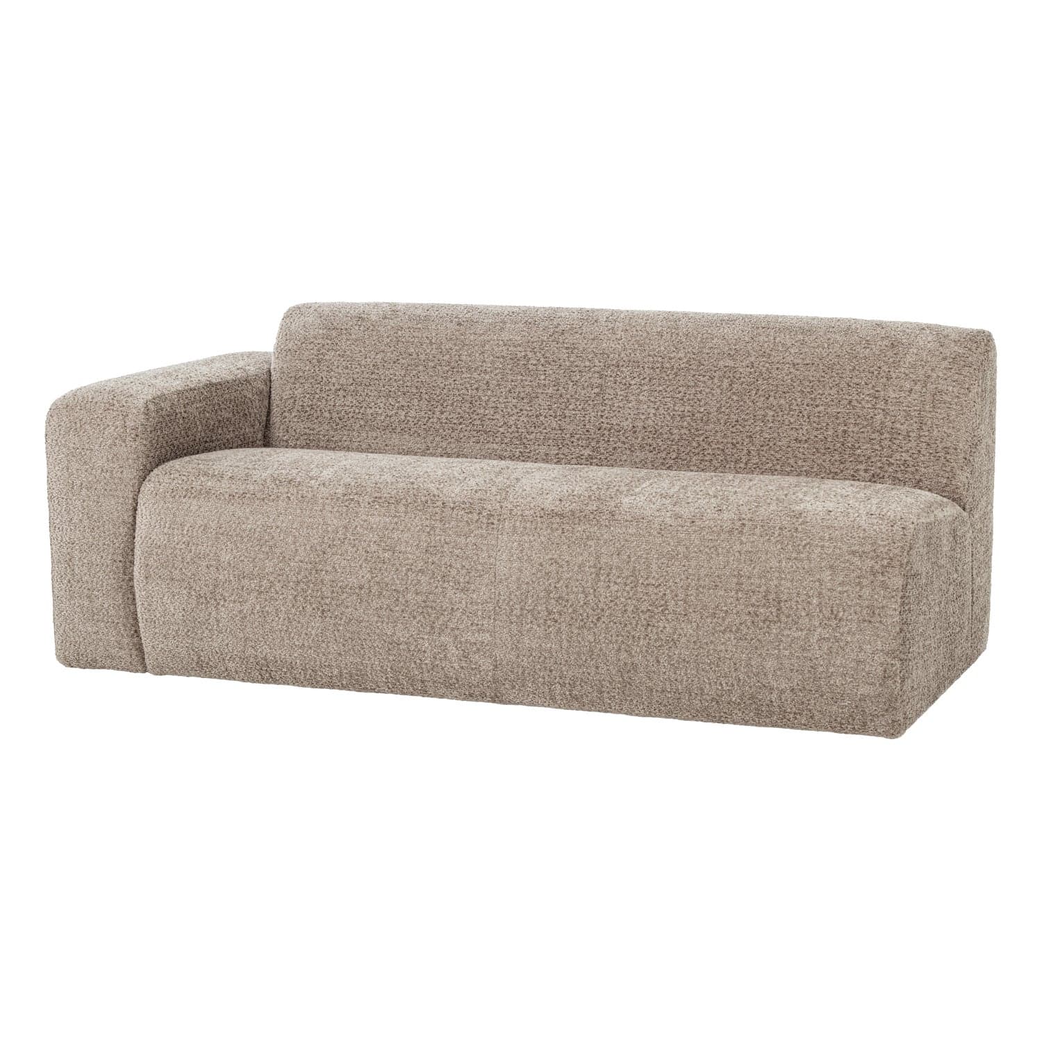 Mojo base 2-zits element arm links wollig donkerzand [fsc]