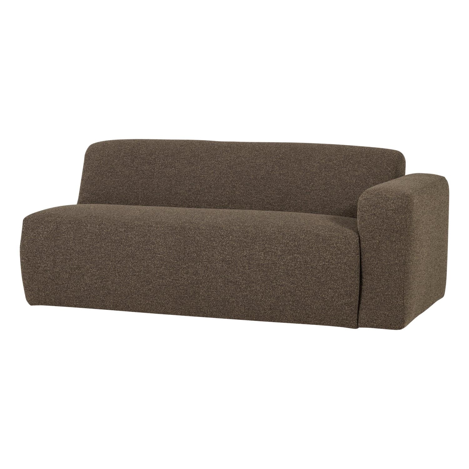 Mojo base 2-zits element arm rechts boucle bruin [fsc]
