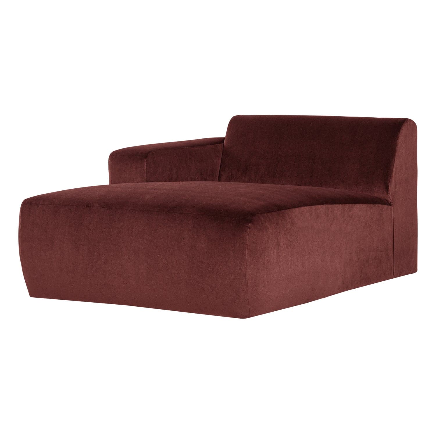 Mojo base chaise longue element links velvet k.bruin [fsc]