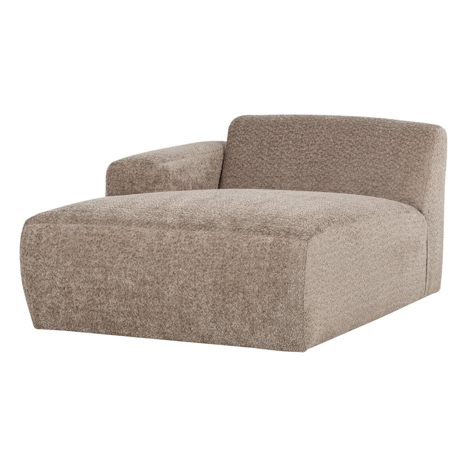 Mojo base chaise longue element links wollig d.zand [fsc]
