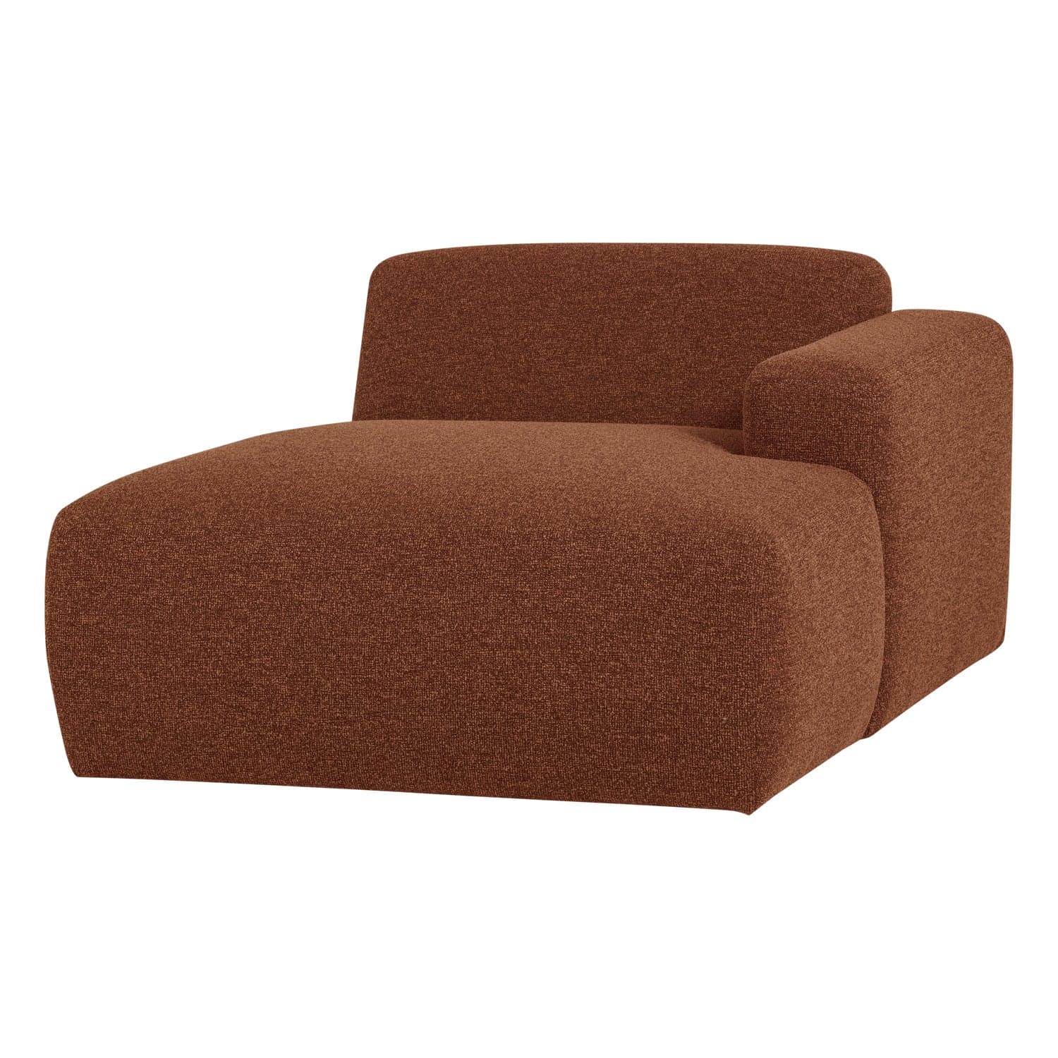 Mojo base chaise longue element rechts boucle r.bruin [fsc]