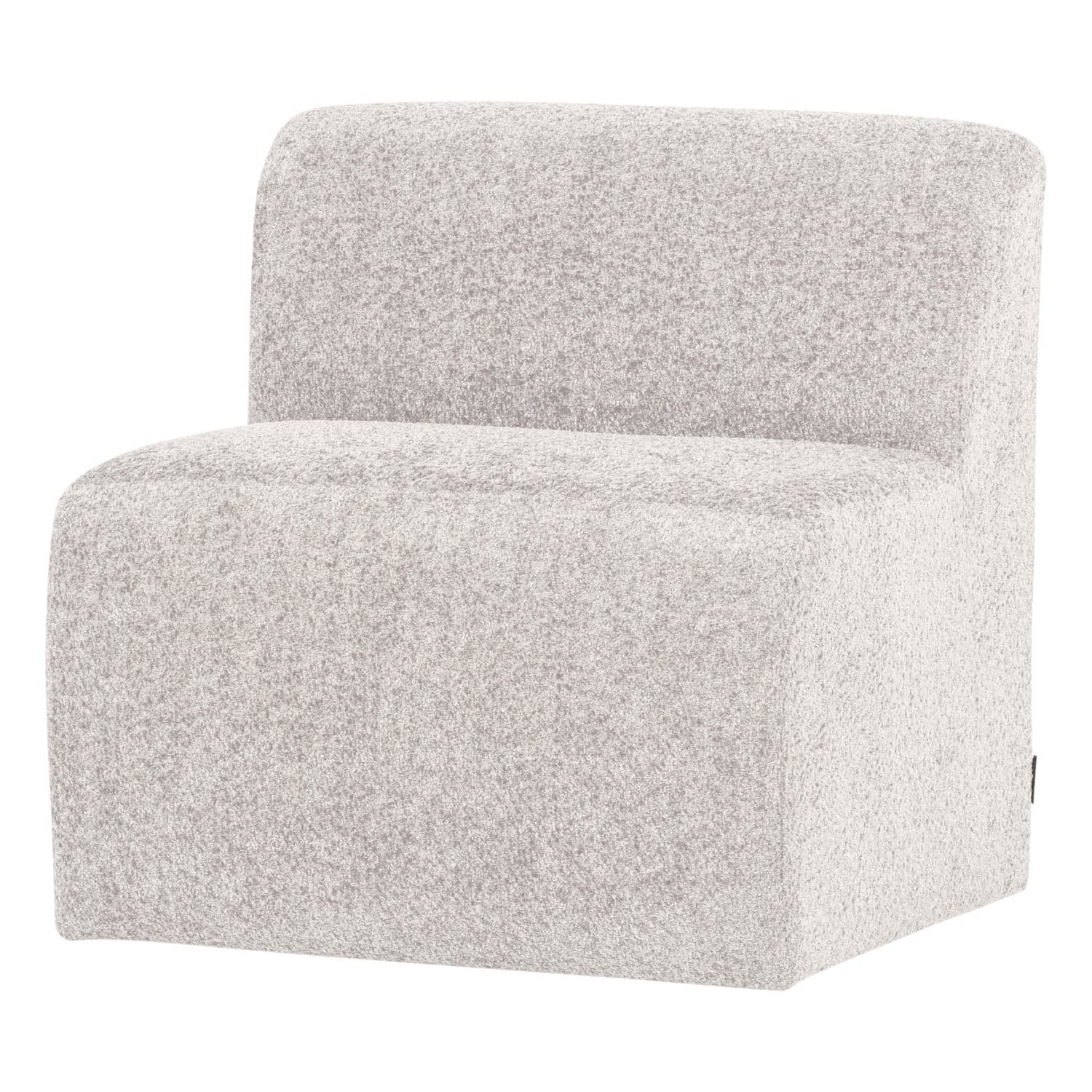 Mojo base eetbank 84 cm rugleuning wollig ecru [fsc]