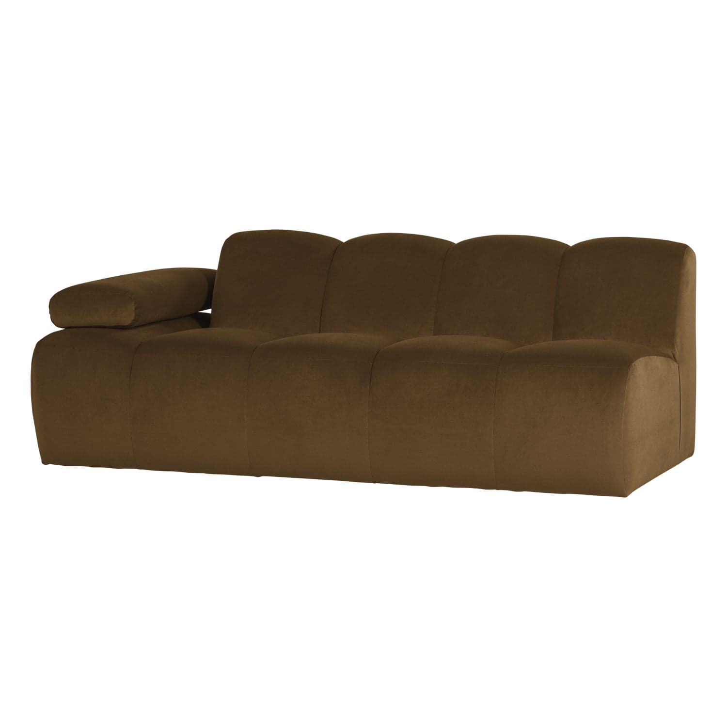 Mojo 2-zits element arm links velvet honinggeel [fsc]