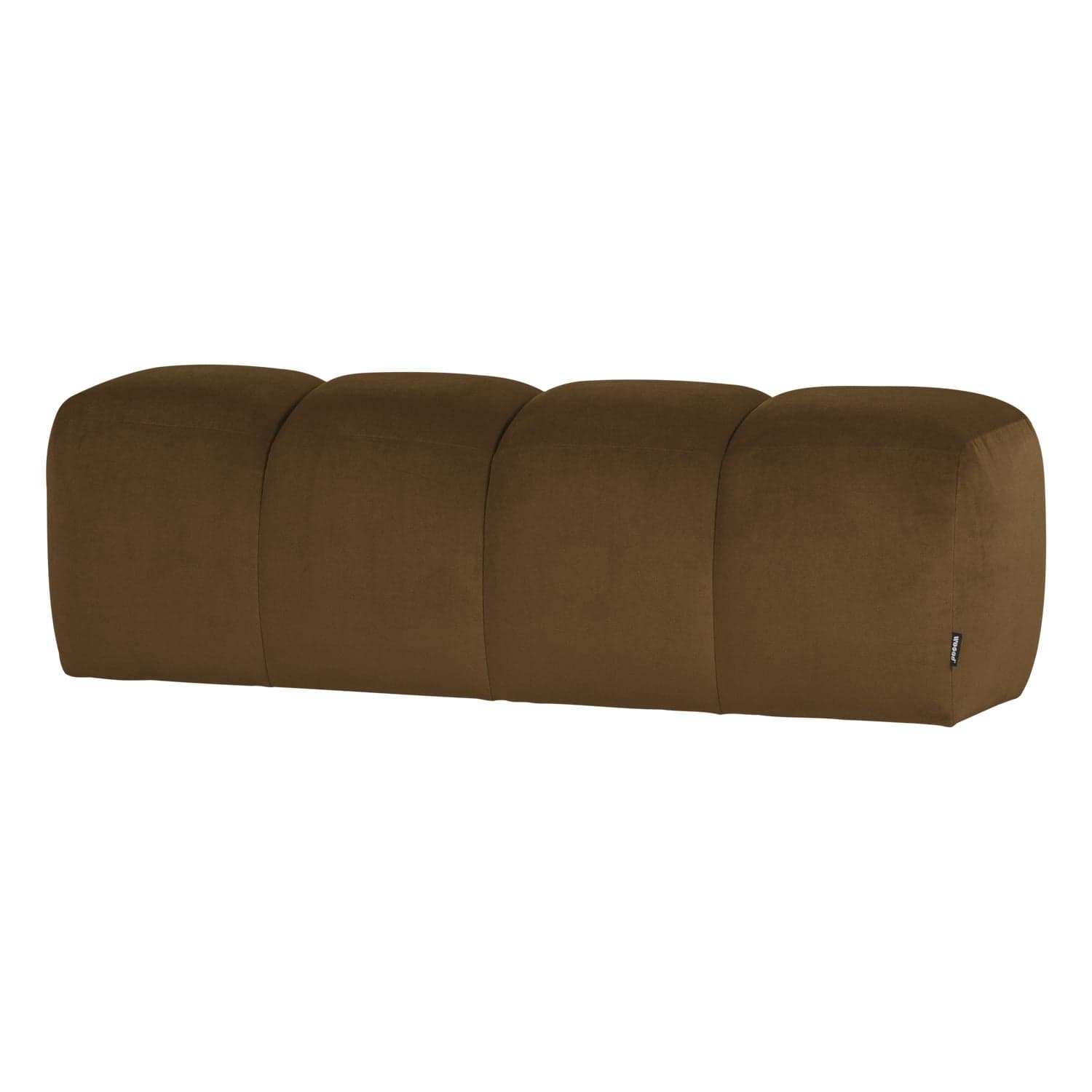 Mojo eetbank 164 cm velvet honinggeel [fsc]