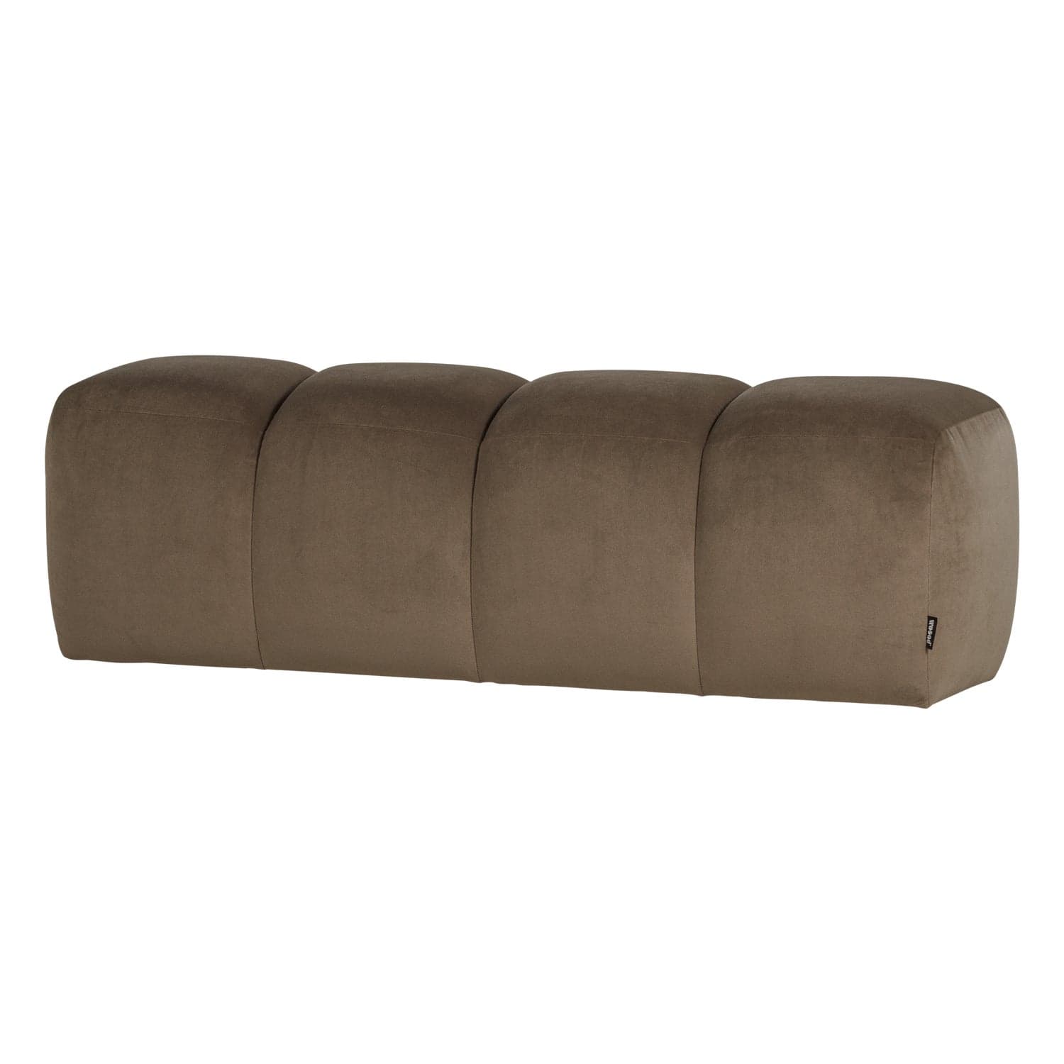 Mojo eetbank 164 cm velvet taupe [fsc]