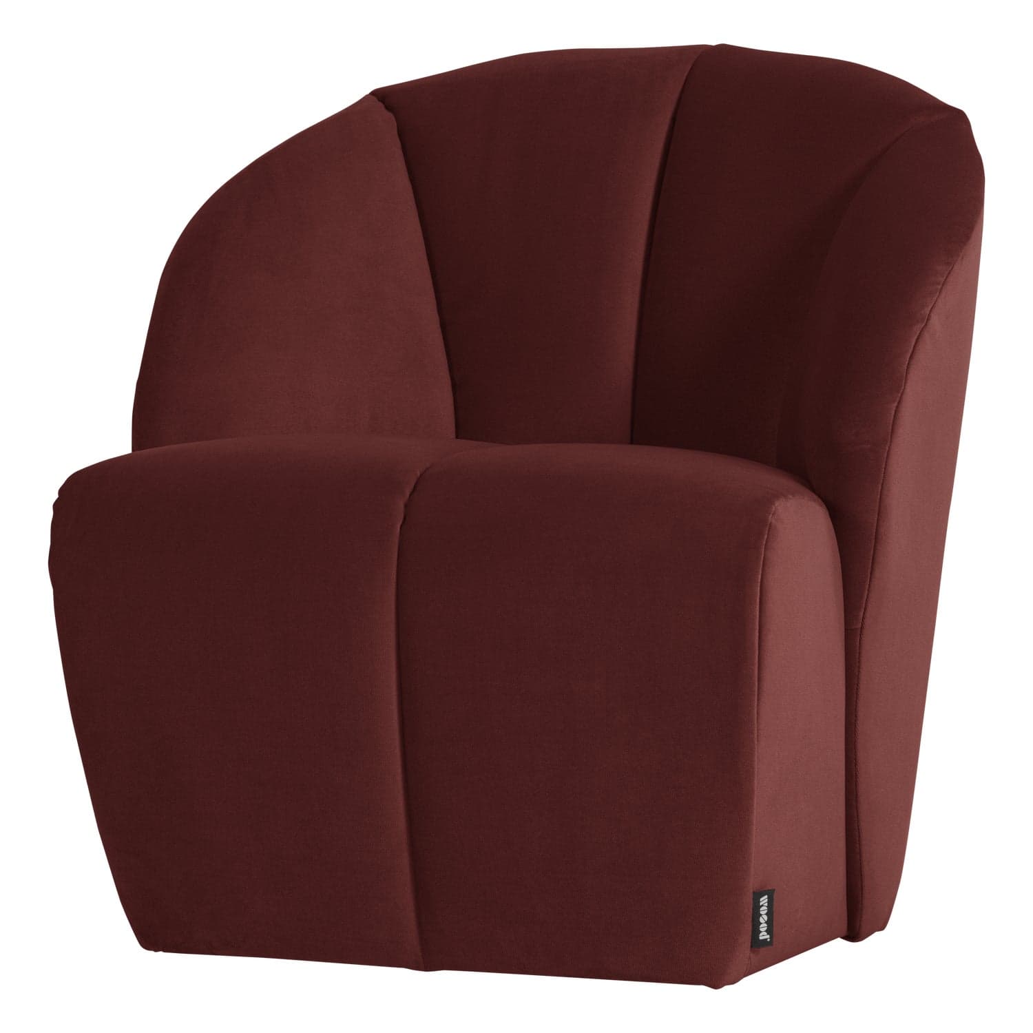 Mojo draaifauteuil velvet kastanjebruin [fsc]