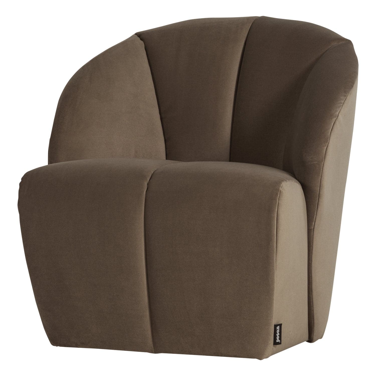 Mojo draaifauteuil velvet taupe [fsc]