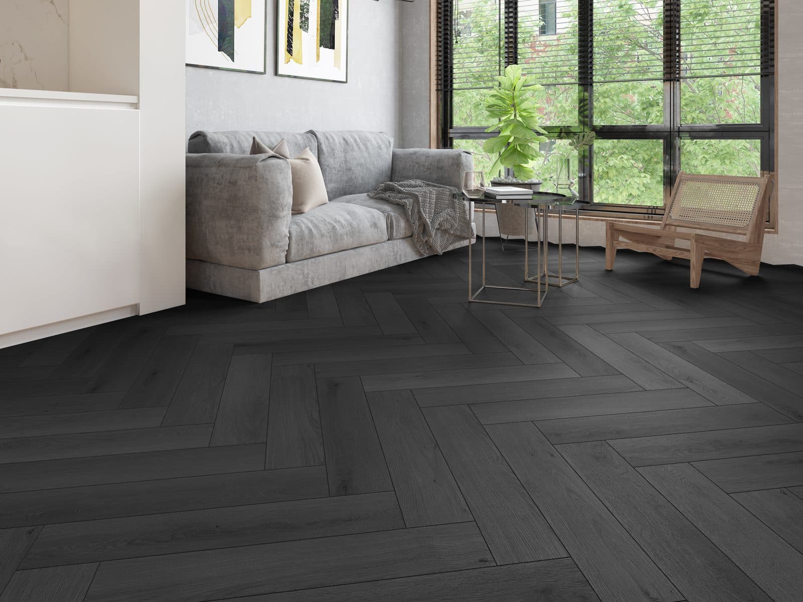 Superior Klik PVC Victoria Visgraat 710x142x7,5mm 0,55 (met geïntegreerde ondervloer 10DB)
