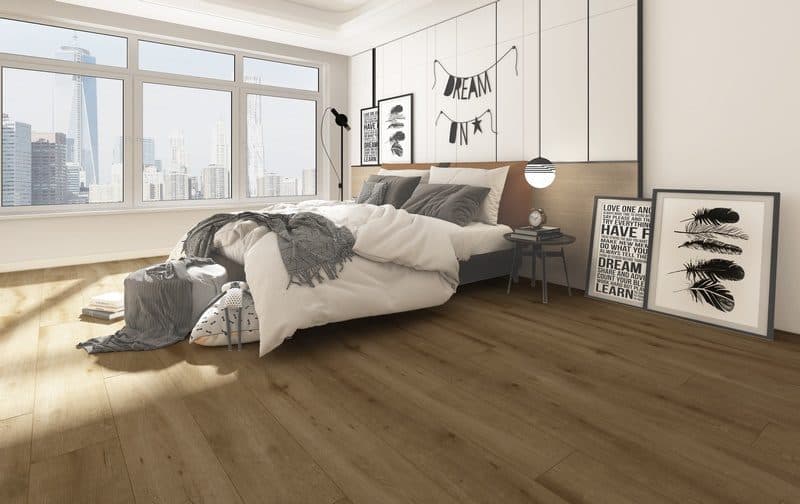 Stech Century Klik PVC Gavle Oak 1532x225x5mm 0,55mm (met geïntegreerde ondervloer)