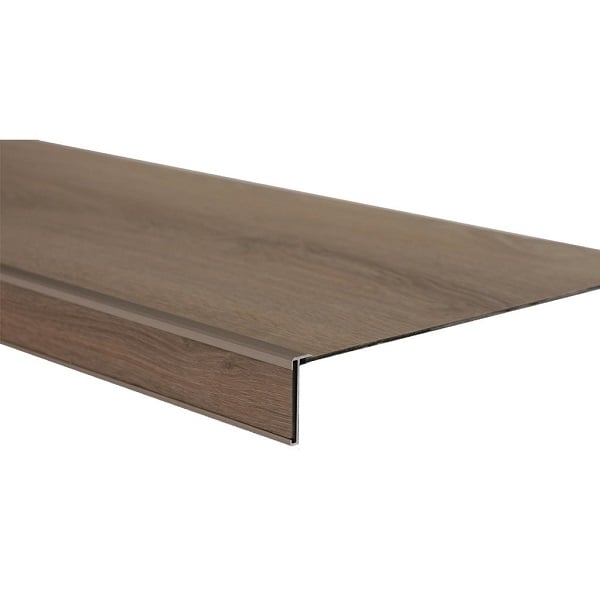 StairTech PVC Houtdecor traptredeset 4-trede 130cm gerookt
