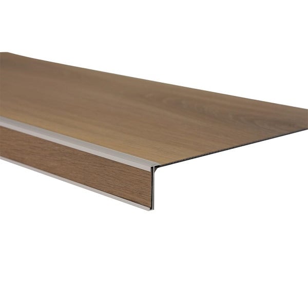 StairTech PVC Houtdecor traptredeset 4-trede 130cm naturel