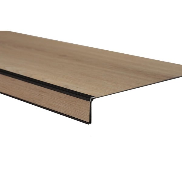 StairTech PVC Houtdecor traptredeset 4-trede 130cm beige