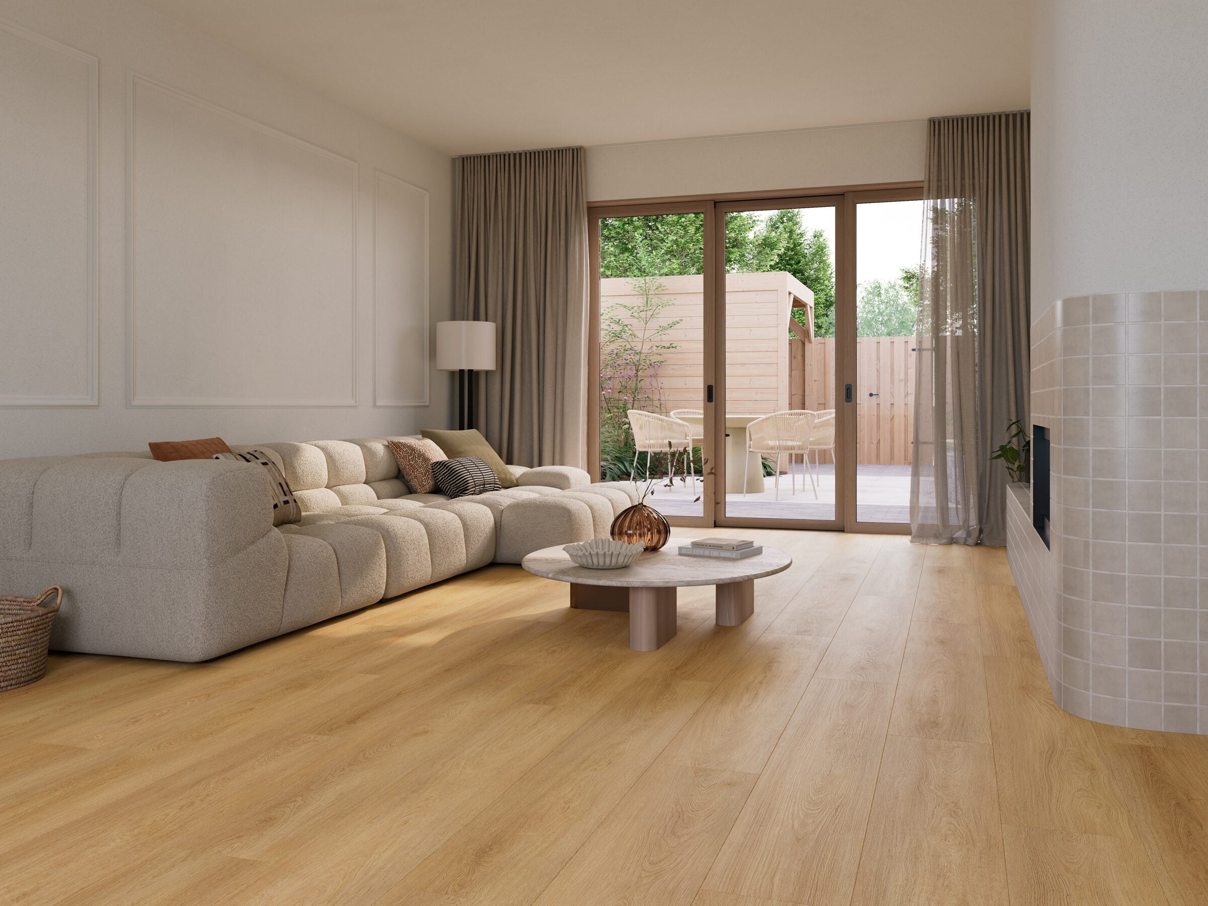 NaturaDeck Select Noisette Plank Lijm PVC 1500x250x2,5mm 0,55