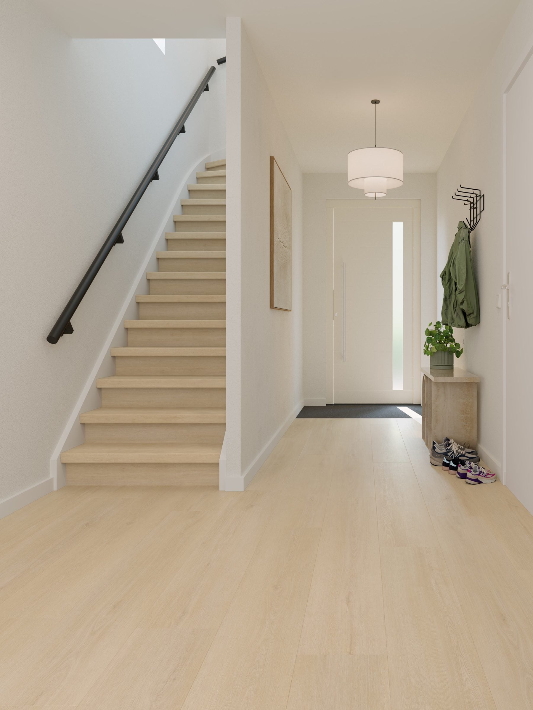 NaturaDeck Pure Craie Plank Lijm PVC 1500x250x2,5mm 0,55