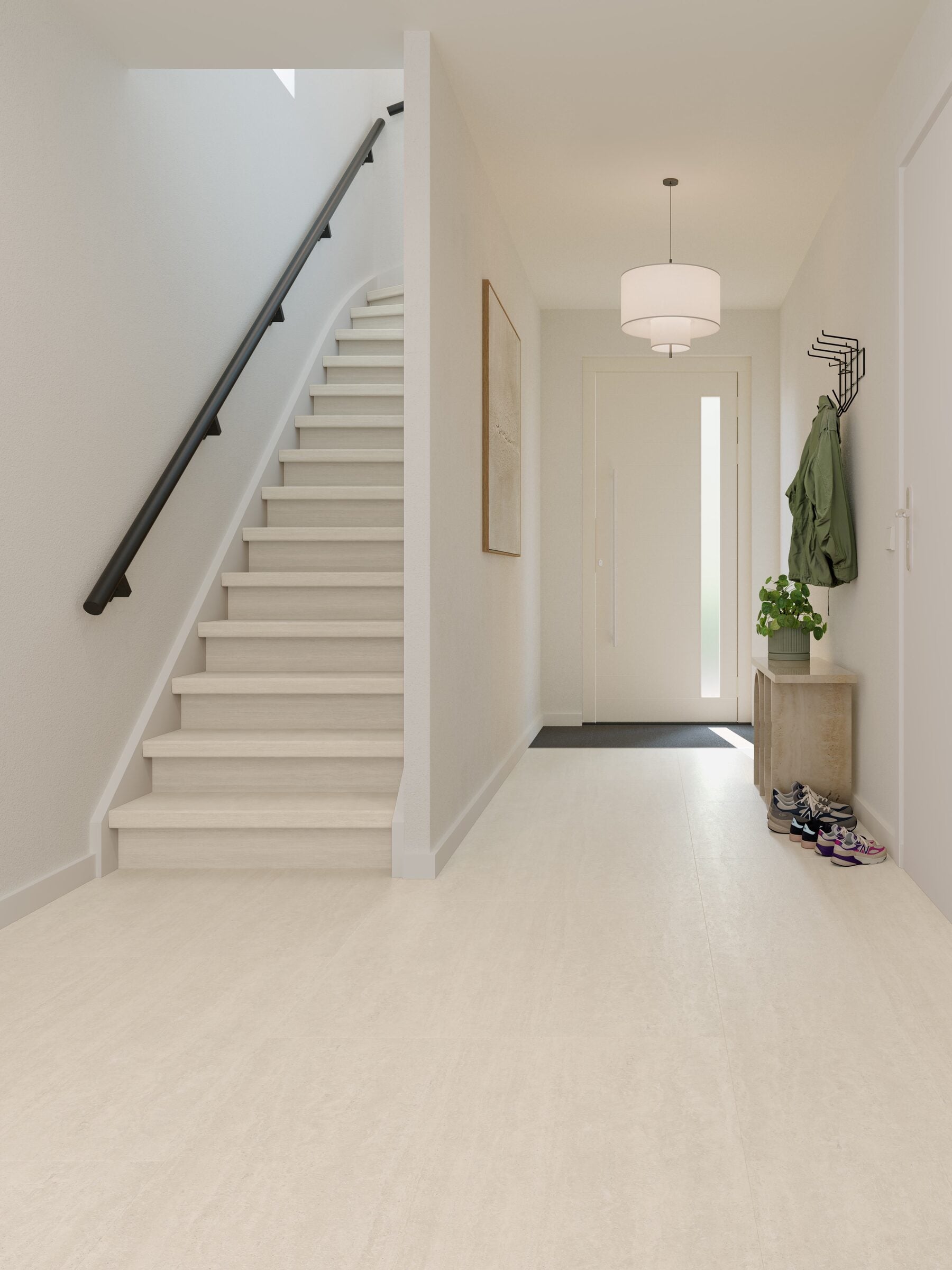 PetraDeck Travertin Ivoire Tegel Lijm PVC 914,4x914,4x2,5mm 0,55