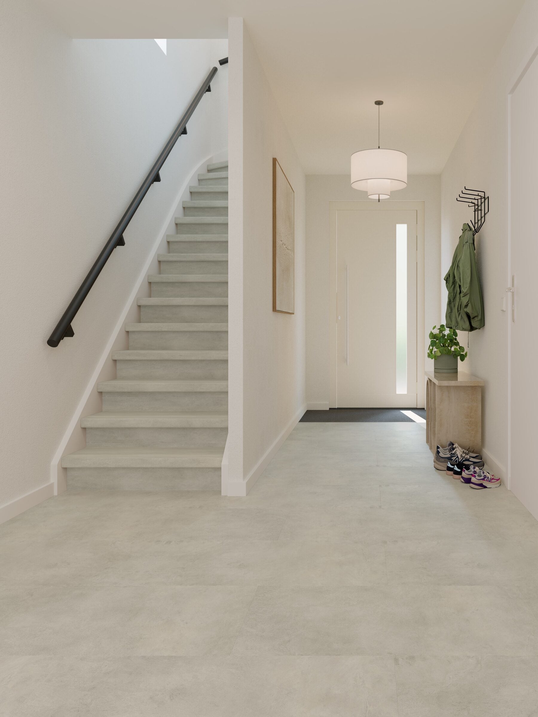 PetraDeck Concrete Galet Tegel Lijm PVC 914,4x457x2,5mm 0,55