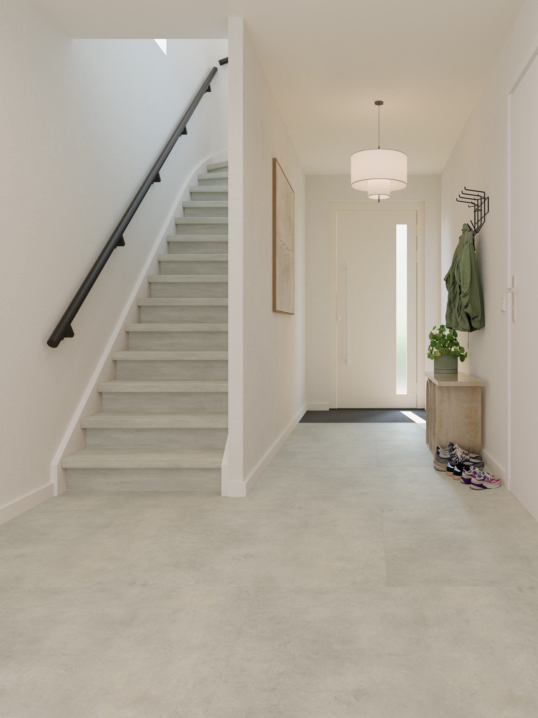 PetraDeck Concrete Galet Tegel Lijm PVC 914,4x914,4x2,5mm 0,55