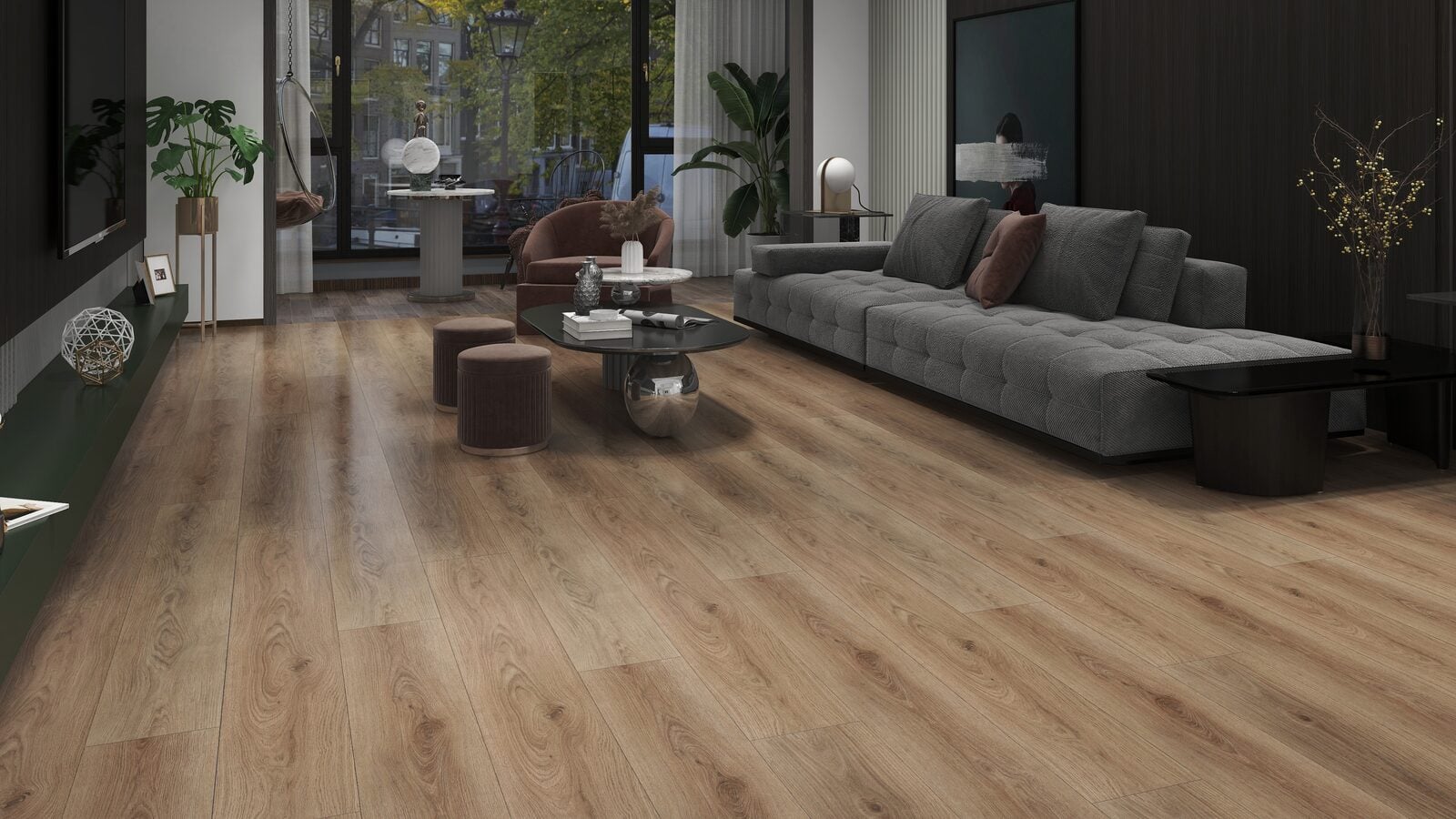 Salsa 1308 klik PVC 1220x228x6mm 0,55mm (met geïntegreerde ondervloer)