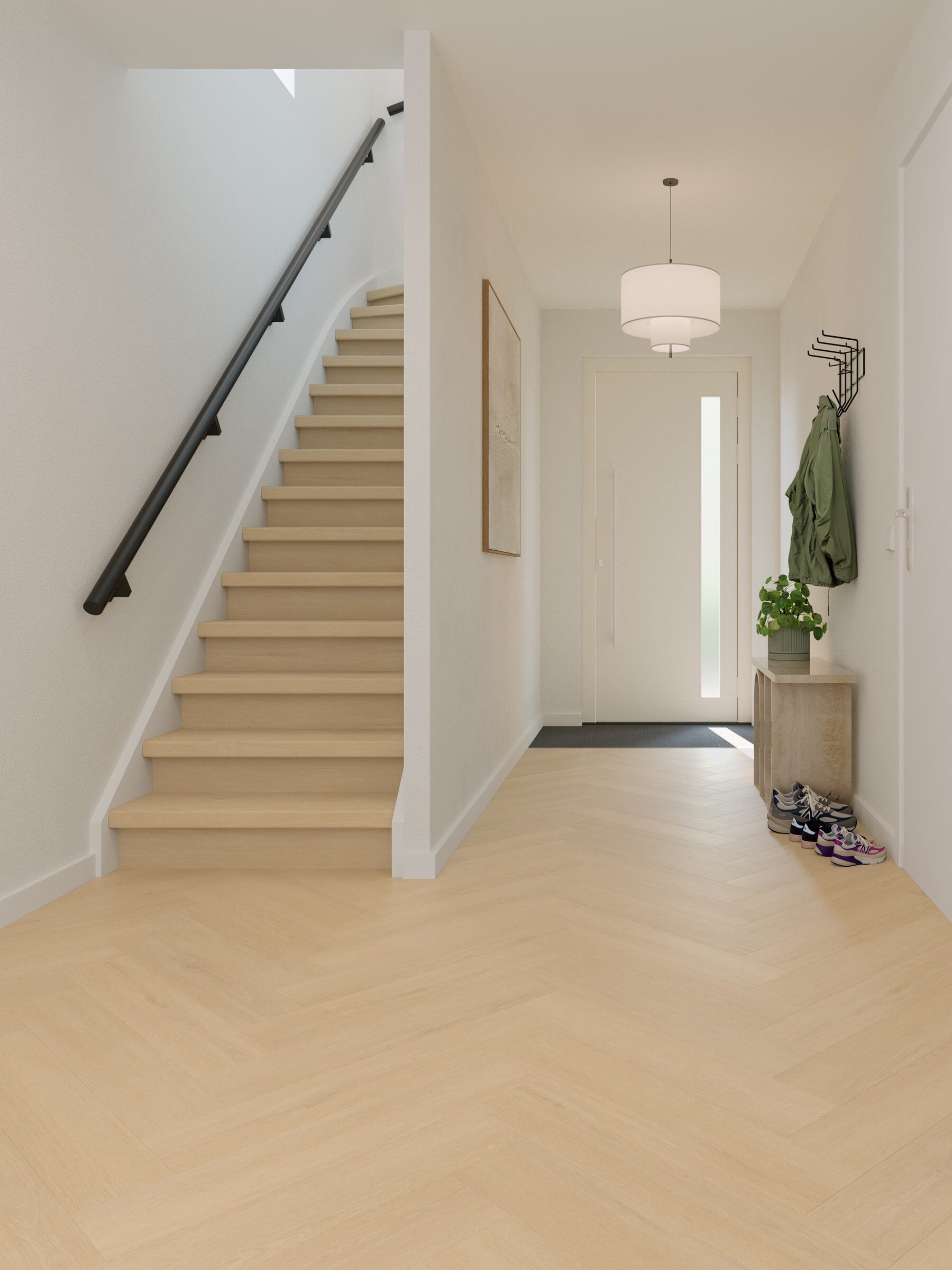 NaturaDeck Pure Lin Visgraat Lijm PVC 750x150x2,5mm 0,55