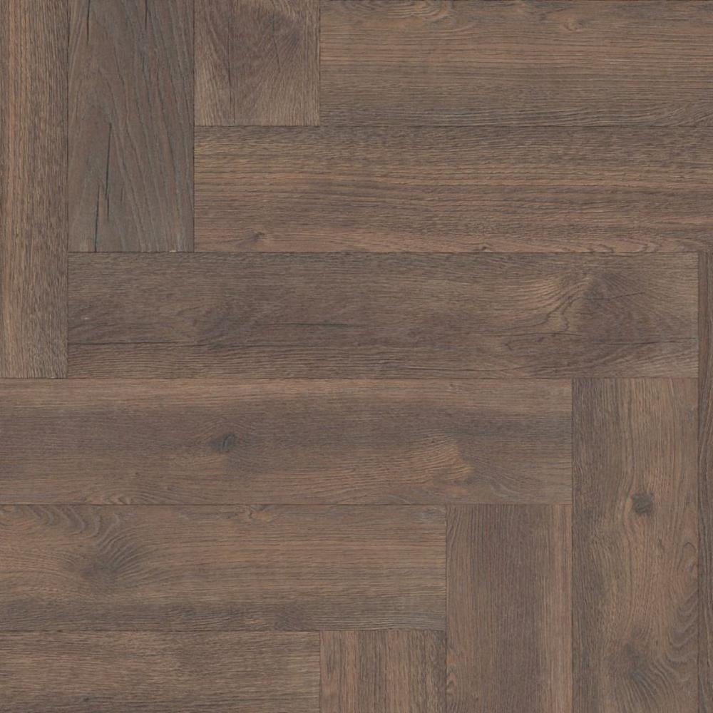 Marquant Visgraat Laminaat Eiken donker gerookt 665x133x8mm 4V