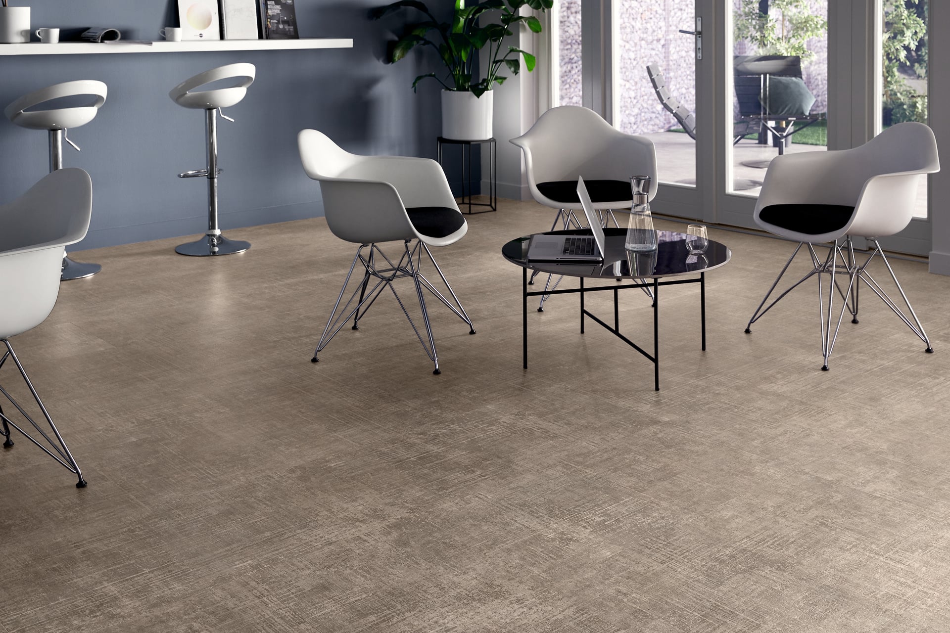 Lijm PVC Tegel mFLOR 53127 Abstract Spark Almond 914,4x457,2x2,5mm 0,55