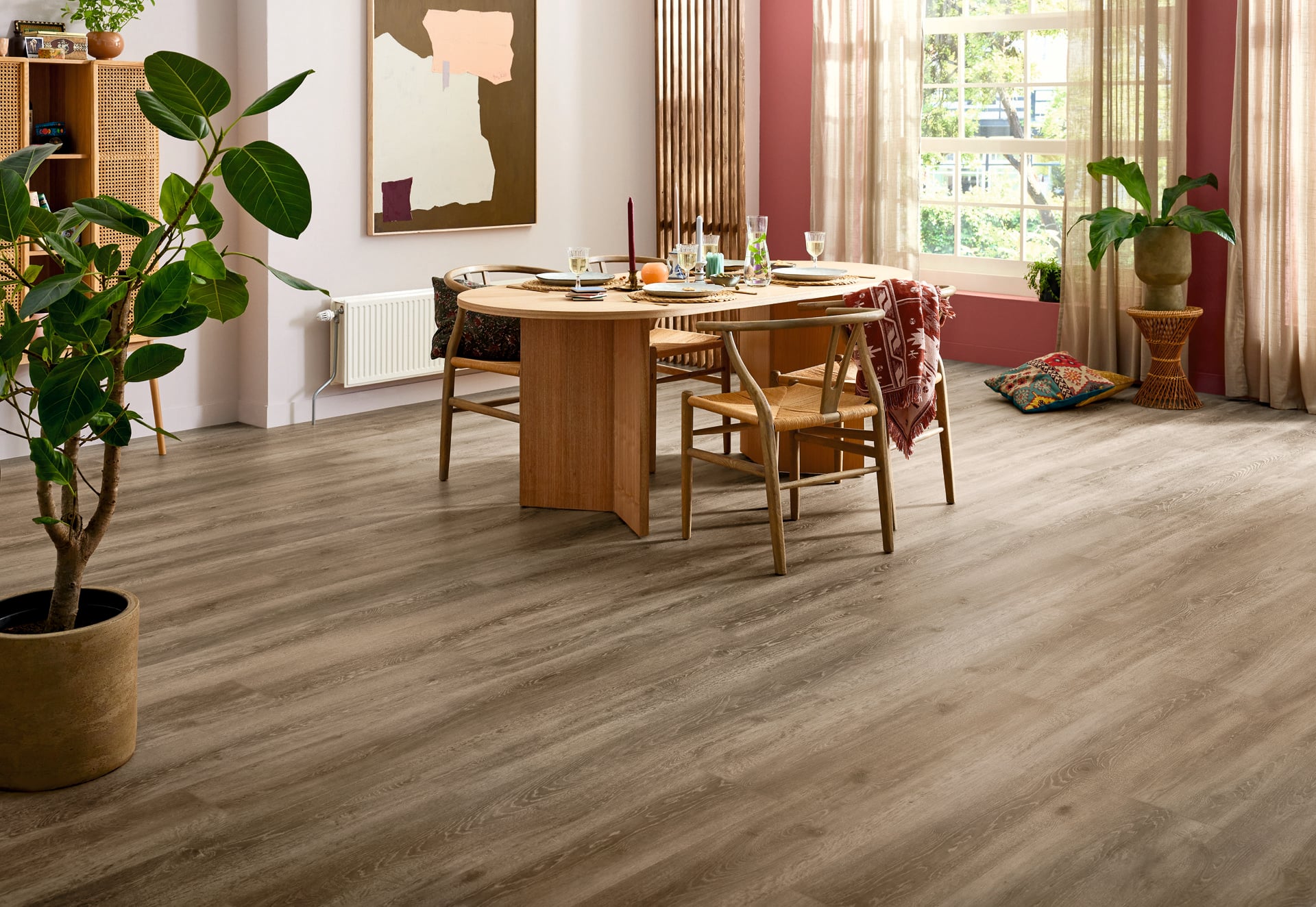 Lijm PVC mFLOR 56313 Authentic Oak XL Calabria 1500x230x2,5mm 0,55