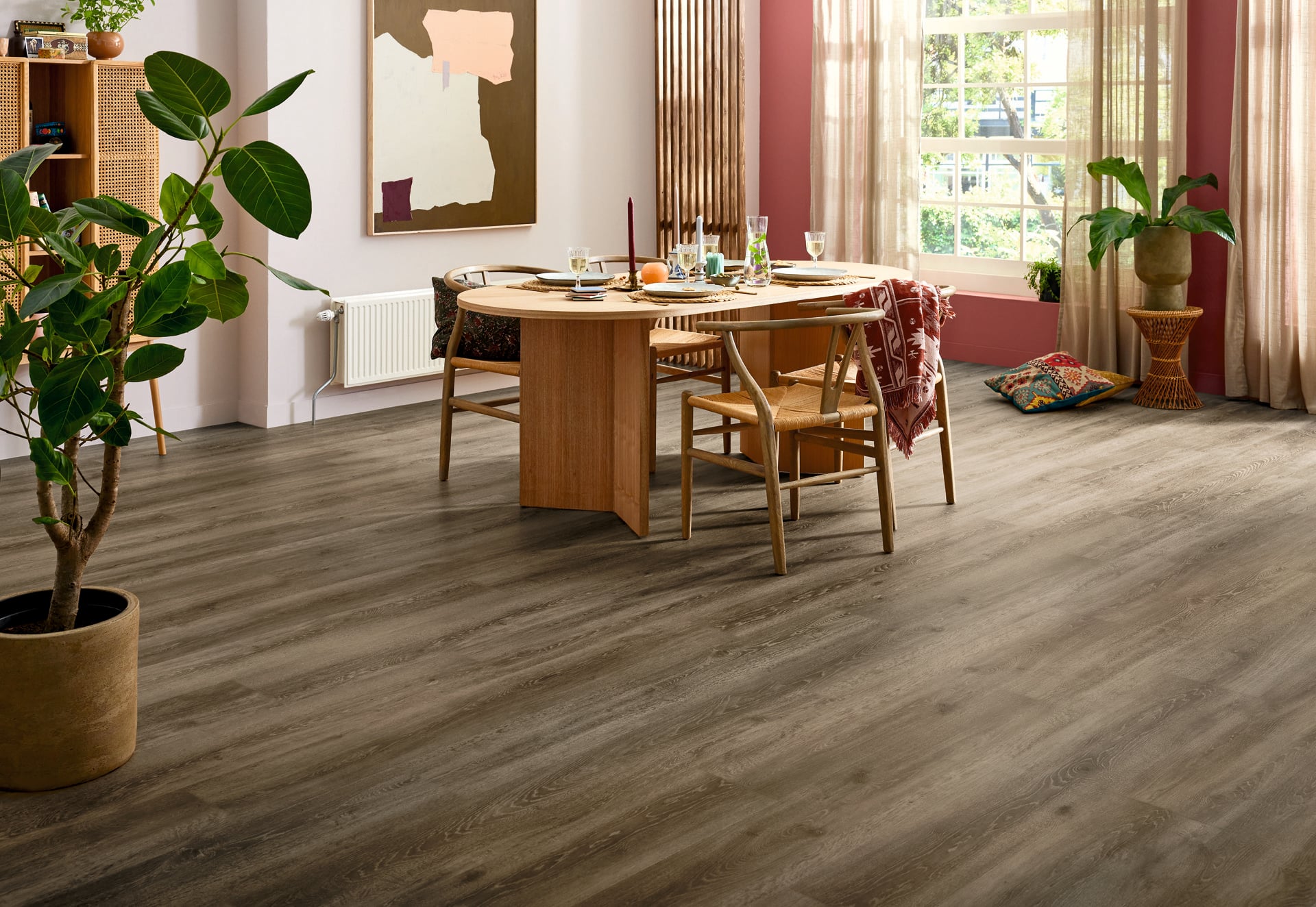 Lijm PVC mFLOR 56317 Authentic Oak XL Lombardia 1500x230x2,5mm 0,55