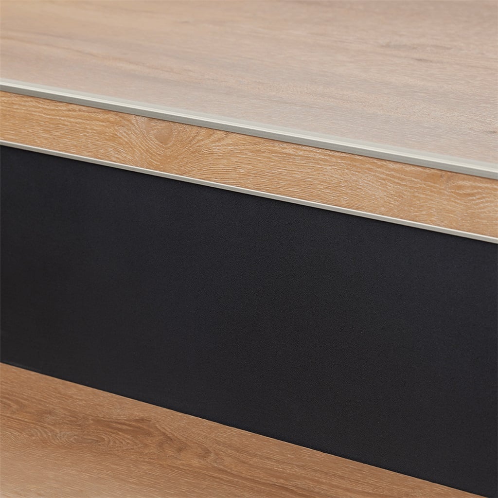 StairTech PVC Stootbord pvc 18 stuks 130cm zwart R9005 steenstructuur