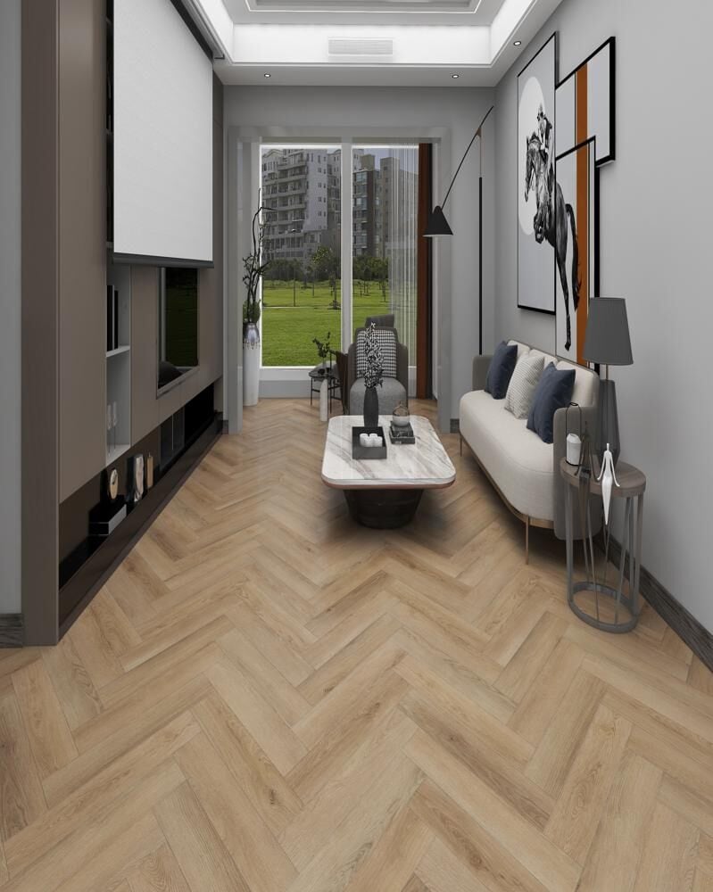 EasyFit Klik PVC Visgraat Vaasa 201 750x150x6mm 0,55 (met geïntegreerde ondervloer geen 10DB)