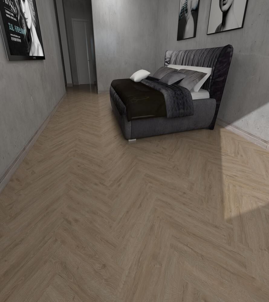 EasyFit Klik PVC Visgraat Oulu 208 750x150x5mm 0,55 (met geïntegreerde ondervloer geen 10DB)