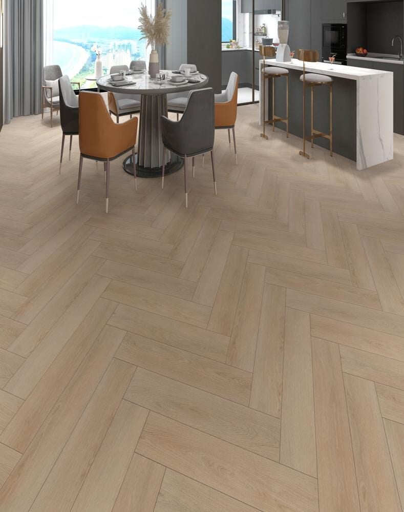 EasyFit Klik PVC Visgraat Pori 212 750x150x5mm 0,30 (met geïntegreerde ondervloer geen 10DB)
