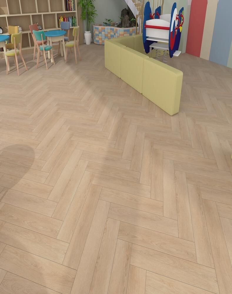 EasyFit Klik PVC Visgraat Pori 213 750x150x5mm 0,30 (met geïntegreerde ondervloer geen 10DB)