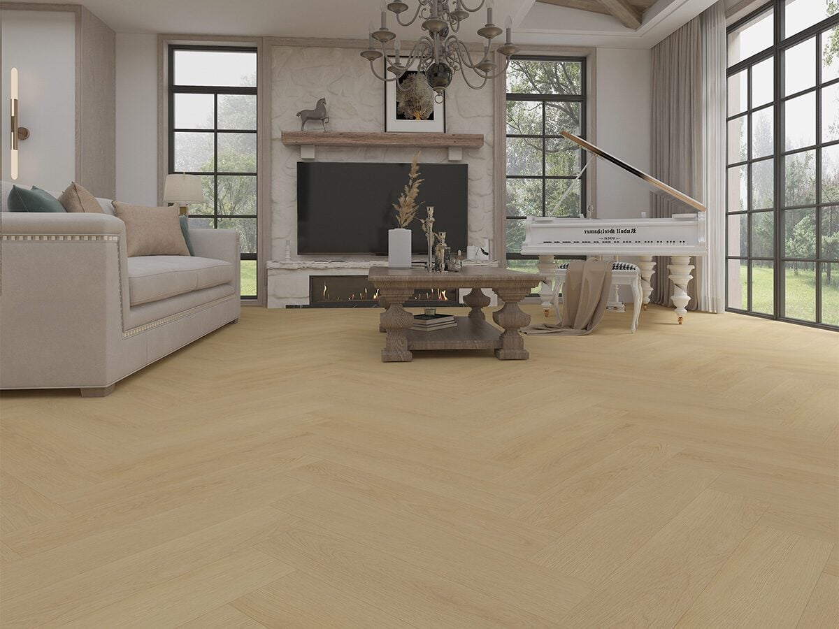 EasyFit Klik PVC Visgraat Pori 217 750x150x5mm 0,30 (met geïntegreerde ondervloer geen 10DB)