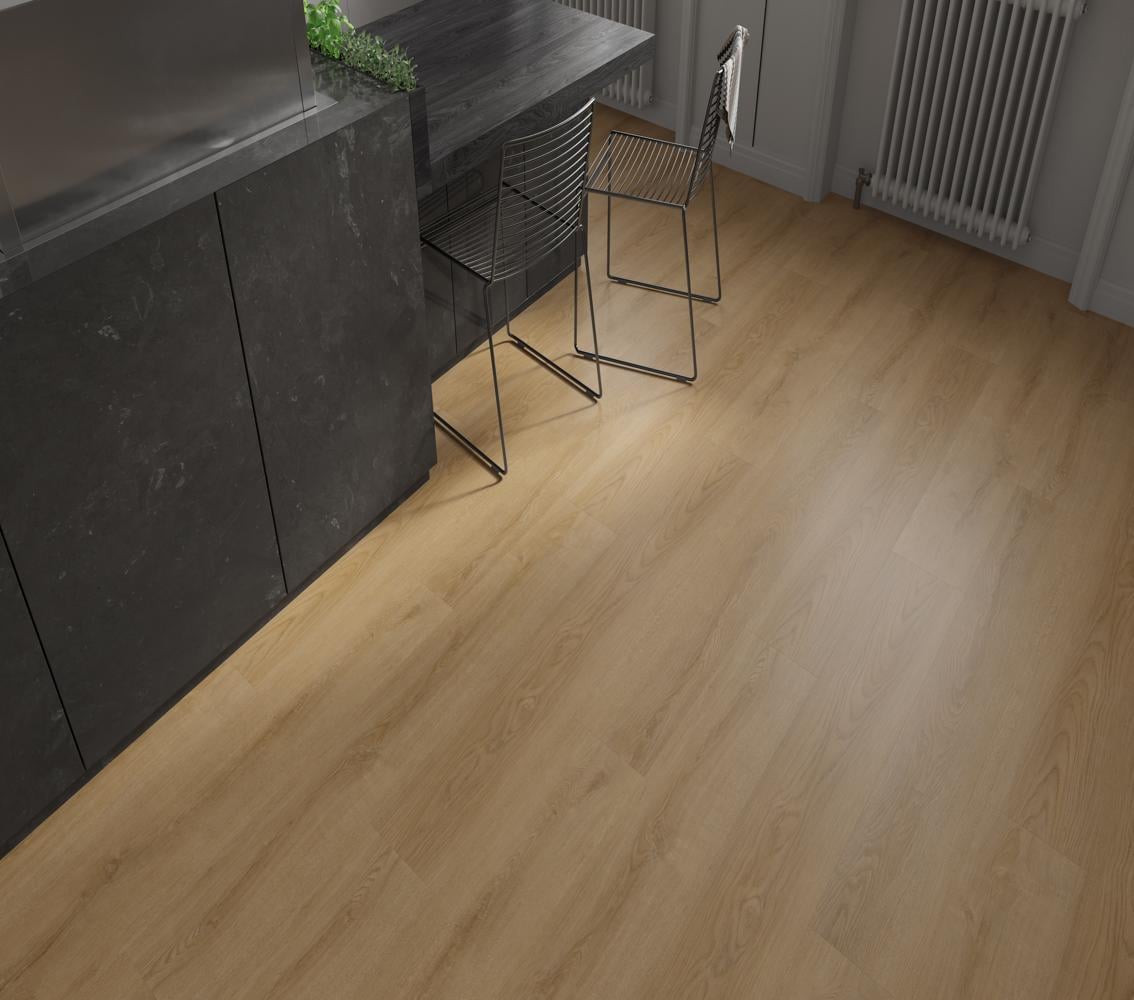 EasyFit Klik PVC vloer 1220x182x4mm 0,3 Porvoo Oak #