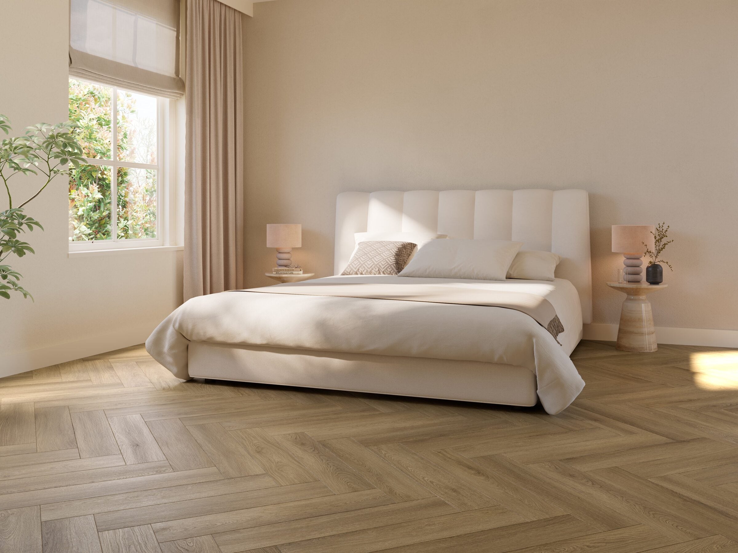 NaturaDeck Select Noyer Visgraat Klik PVC 750x150x7mm 0,55 (met geïntegreerde ondervloer geen 10DB)