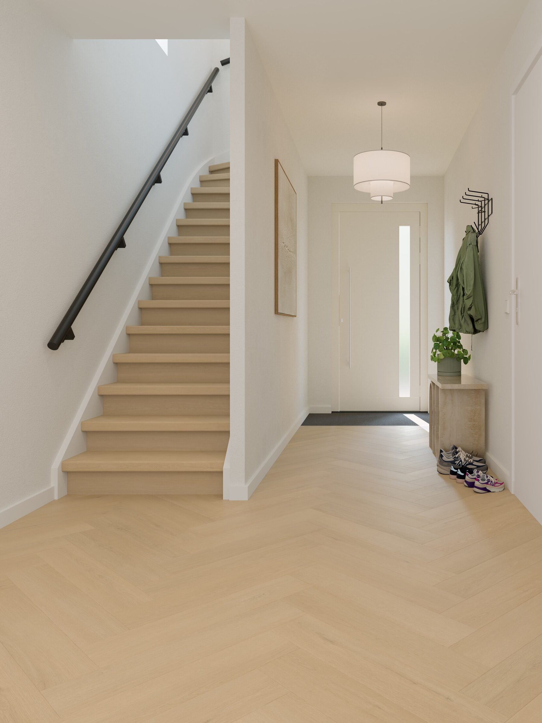 NaturaDeck Pure Miel Visgraat Klik PVC 750x150x7mm 0,55 (met geïntegreerde ondervloer geen 10DB)
